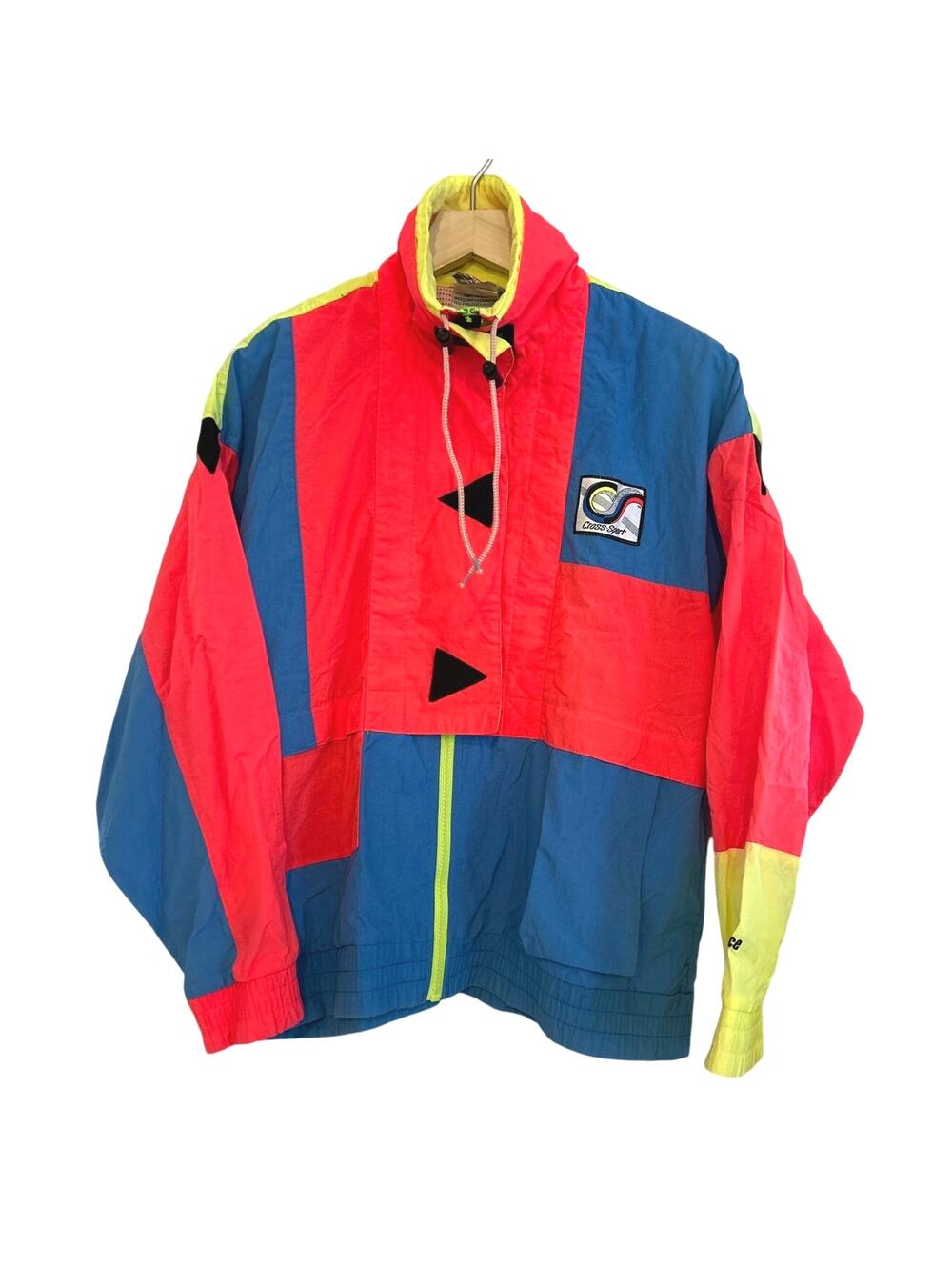 Prince Men's Tennis Vintage Neon 1980-1990 Windbreaker Small